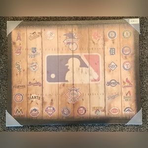 MLB Canvas Wall Art